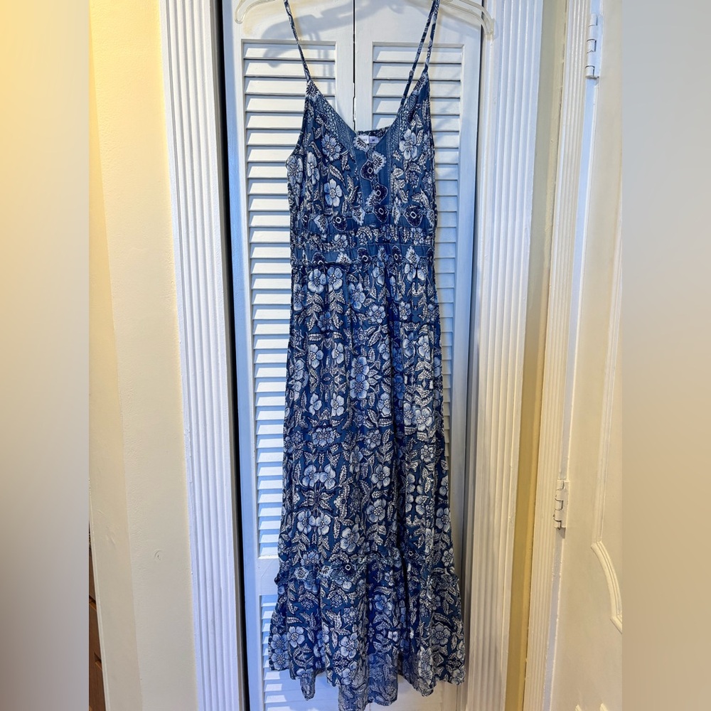 Sincerely Jules Navy Floral Maxi Dress